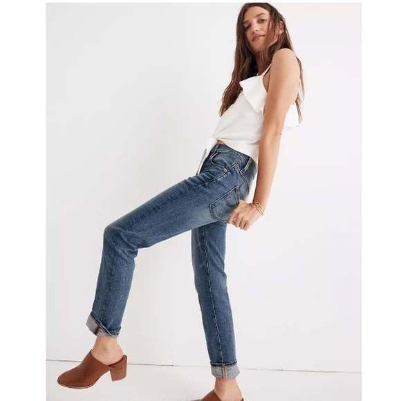 NWT The High-Rise Slim Boyjean in Frisco Wash - Picture 2 of 9